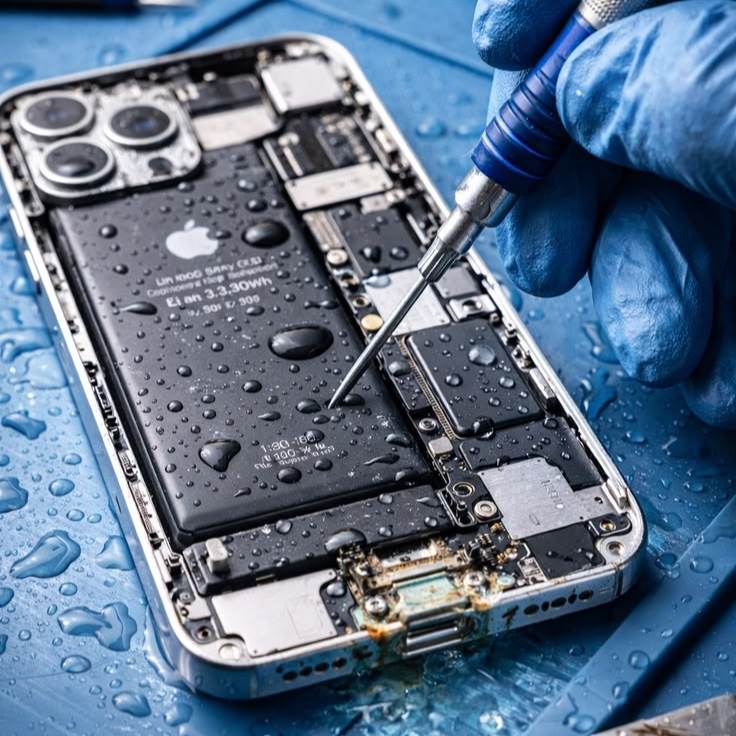Water Damage Repair at Wilfredo Phone Repair Shop